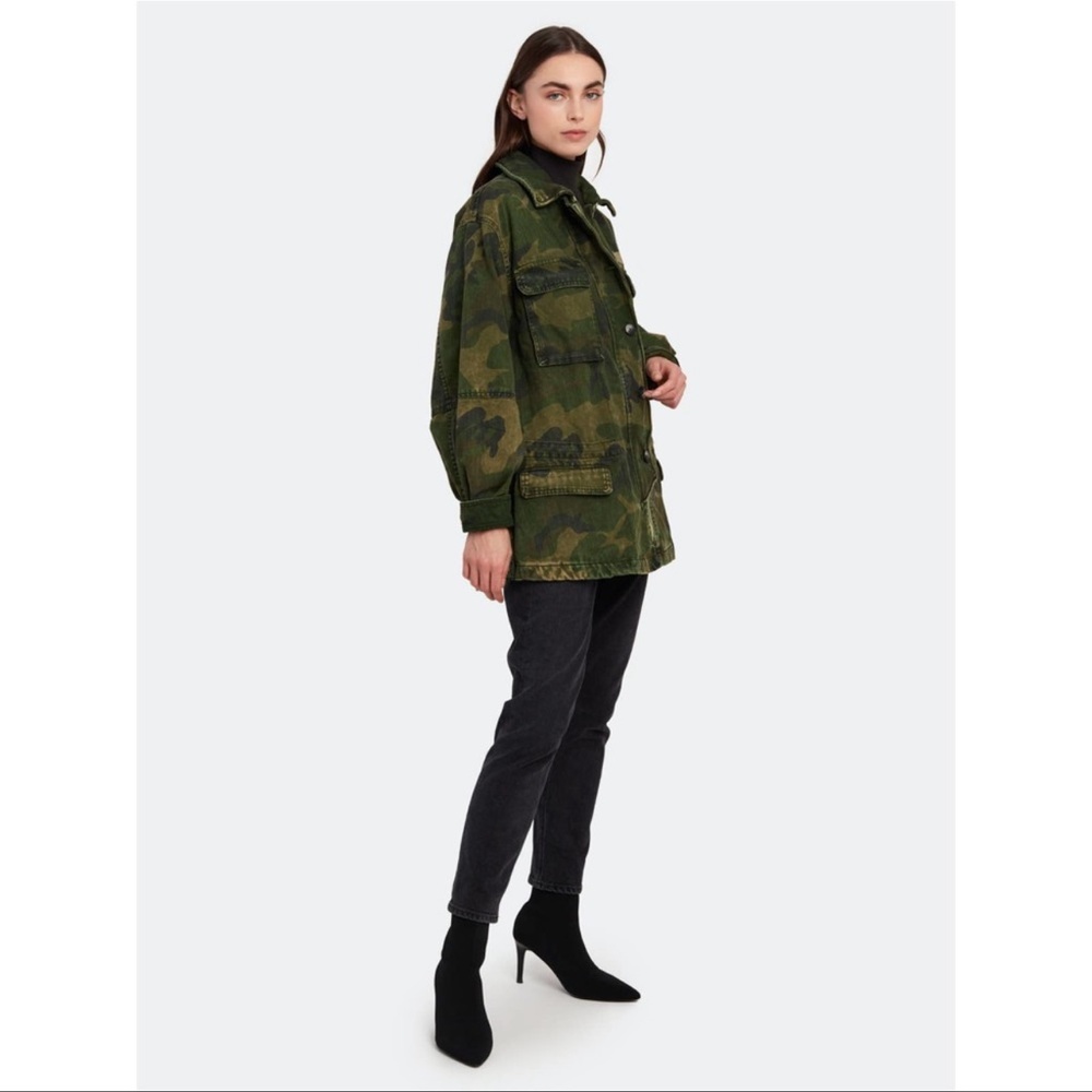 NWT Free People Camo Jacket